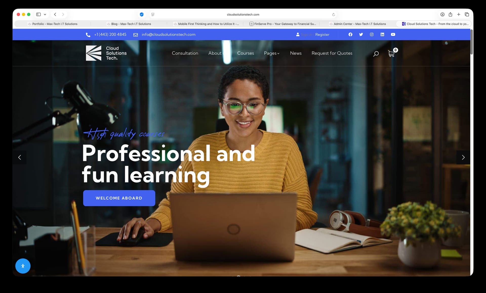Online Tutor Website