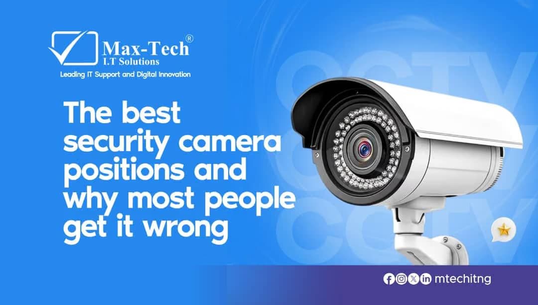 The Best Security Camera Positions And Why Most People Get It Wrong.