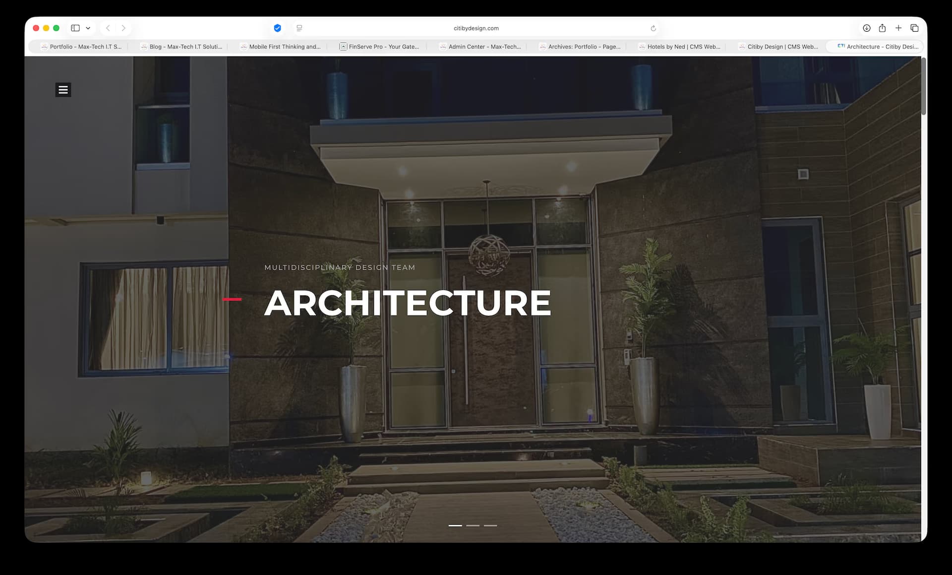 Architecture Website