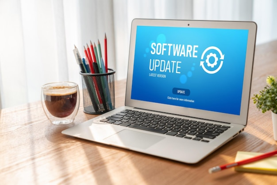 Tech Tip: Start the Year by Updating Your Devices and Software.