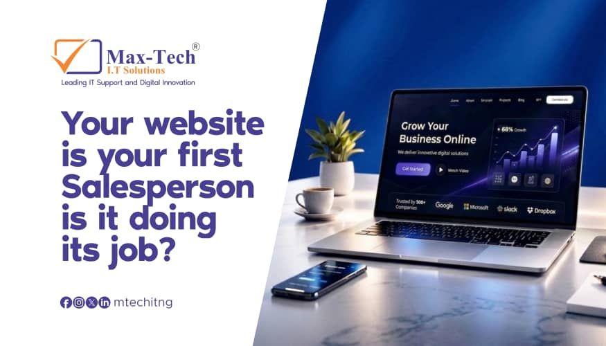 Your Website Is Your First Salesperson Is It Doing Its Job?